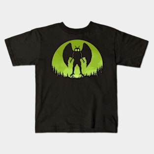 Mothman Moon Kids T-Shirt